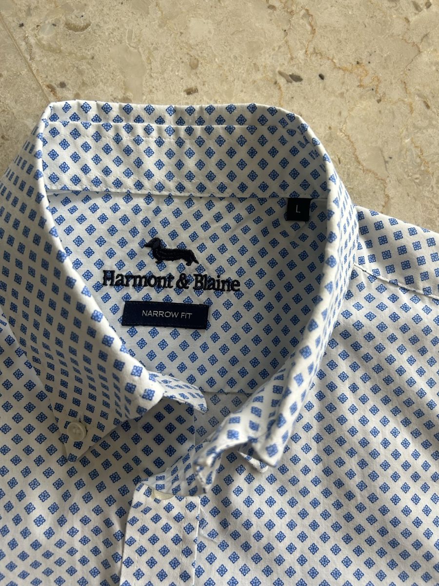 Camicie: Camicia Harmont Blaine taglia L – Nuovo (secondo la descrizione) da Locarno venduto da Matic04 3