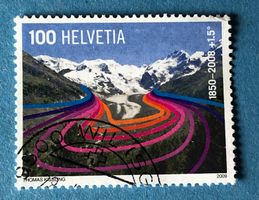 Nr. 1300  Morteratschgletscher GESTEMPELT 2009 
