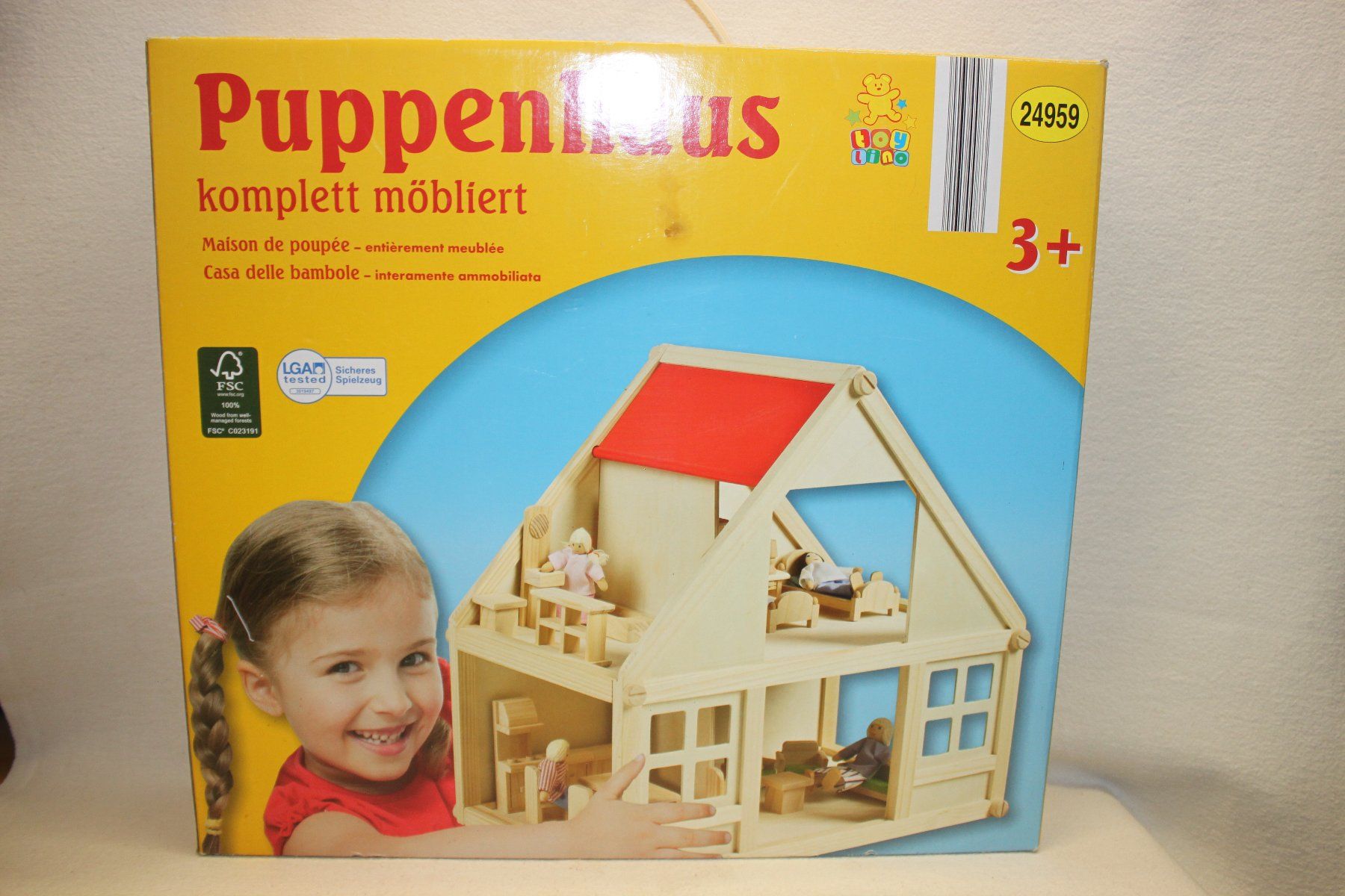 Case e mobili per bambole: Puppenhaus toylino – Usato da Thun venduto da Eika43