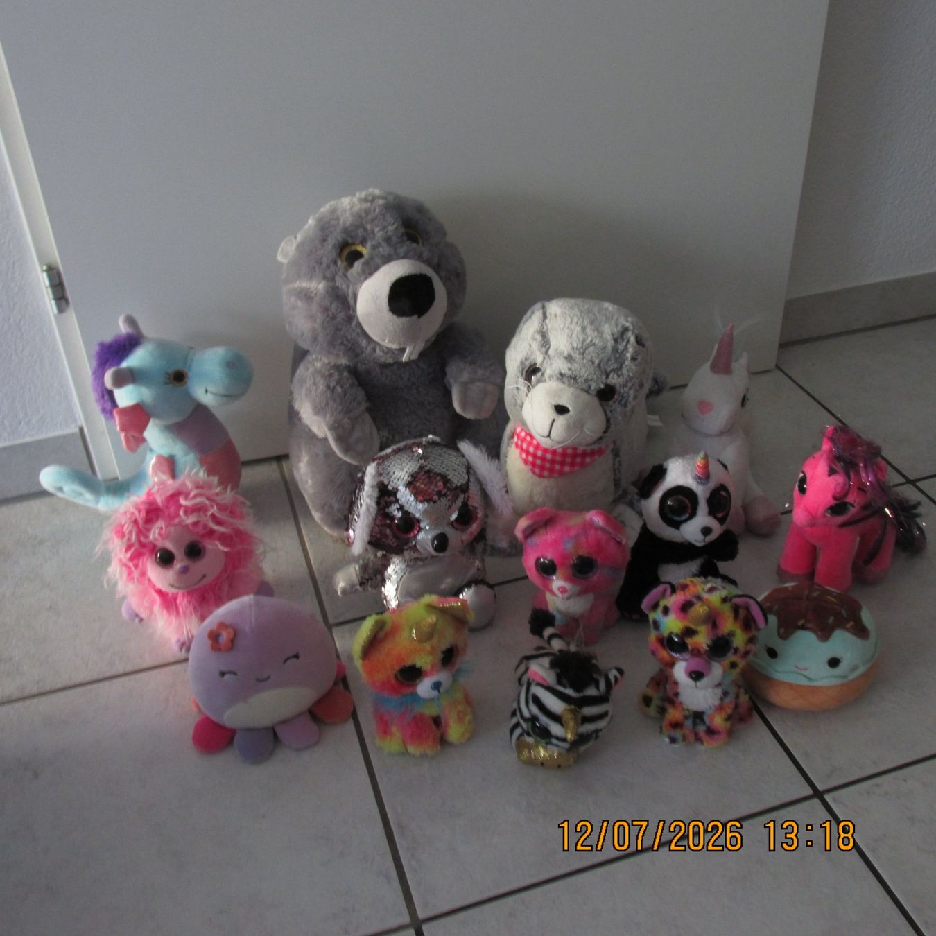 Jouets: Stofftiere Set gem. Bilder 14 Stk. – D'occasion à Galgenen par Forflowers 6