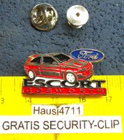 COSWORTH ESCORT FORD AUTO PIN MIT SECURITY-CLIP GEPRÄGT