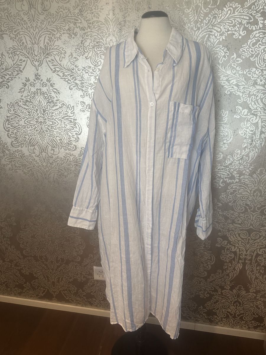 H&M Chemisiers: Leinenbluse lang Gr. 40 - neu – Neuf (Voir description) à Diepoldsau par Soleil0425 1