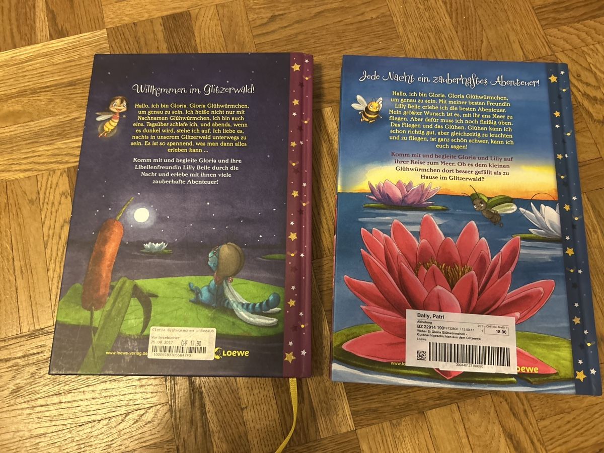 Libri: 2 Bücher von Gloria Glühwürmchen – Nuovo (secondo la descrizione) da Allschwil venduto da meeresperle 1