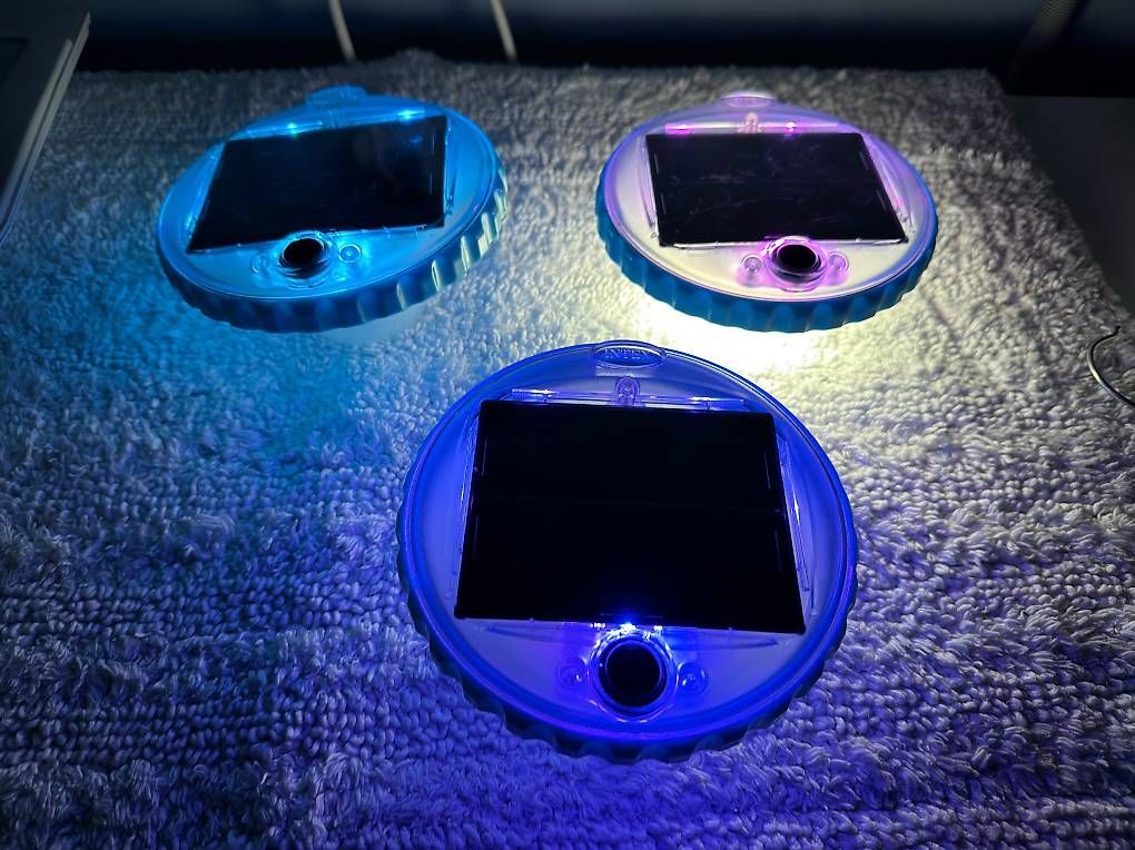 Lampen: Pool Lichter. Praktisch unbenutzt – Gebraucht aus Kiesen von Trusty 3