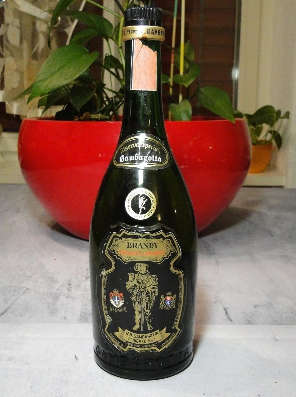 Bevande alcoliche: Brandy Gambarotta Riserva Speciale Jahre1960s – Nuovo (secondo la descrizione) da Emmenbrücke venduto da Ulisse-22