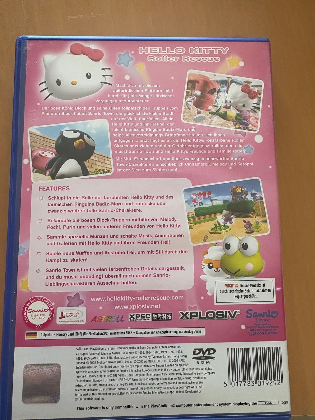 Giochi: Hello Kitty Roller Rescue PS2 – Usato da Bremgarten AG venduto da rom_lm8n 1