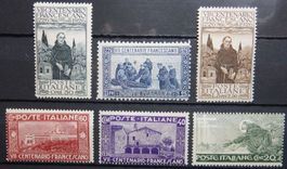 Italien Kat. 234-239 * 1926