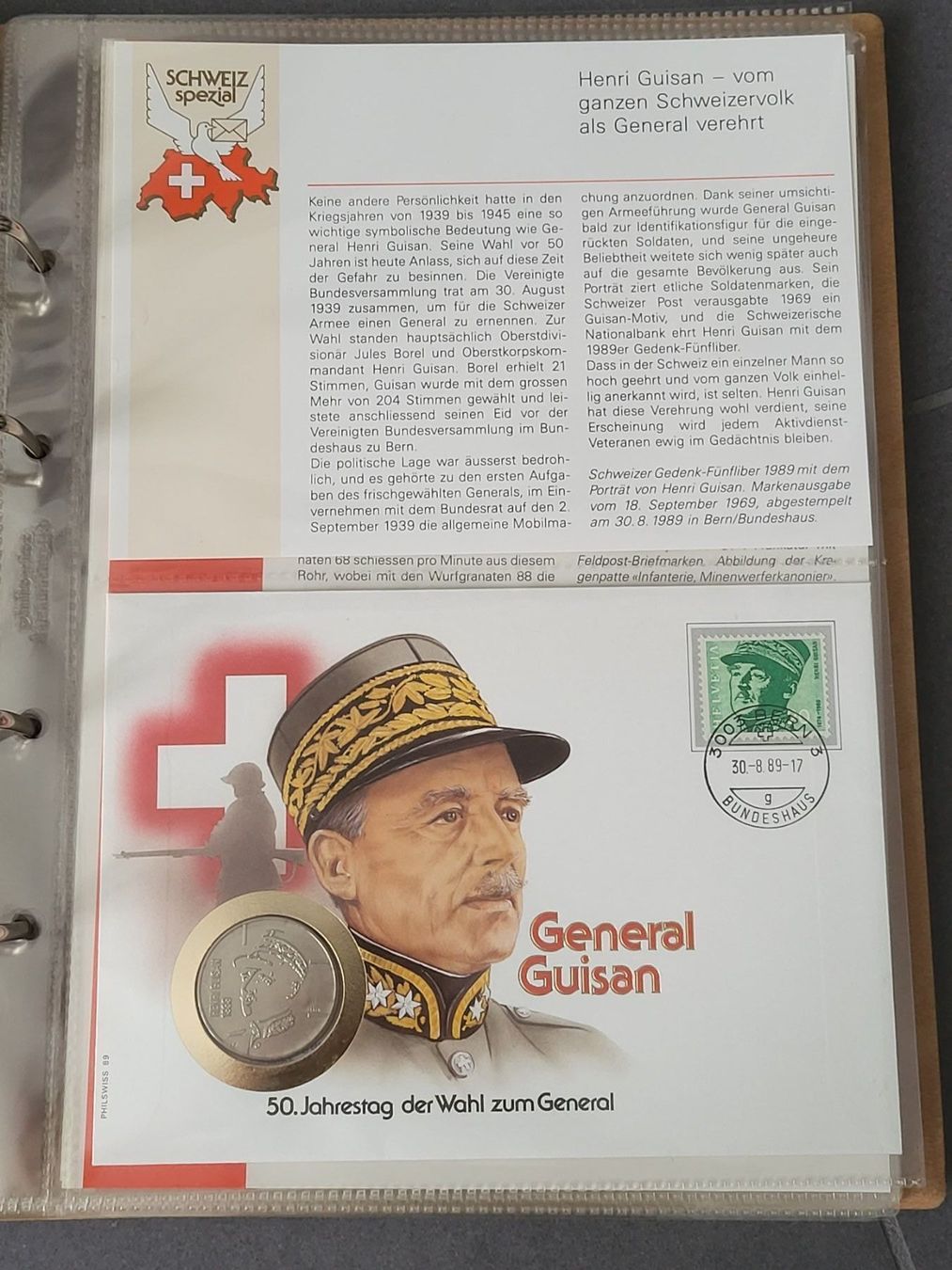 Tutti i francobolli: Briefmarkenalbum Schweizer Feldpost – Nuovo (secondo la descrizione) da Weinfelden venduto da michaelino 8