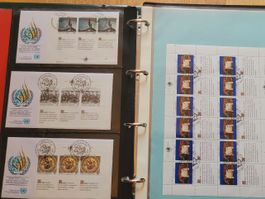 Briefmarkensammlung UNO Genf 1989-1993 komplett