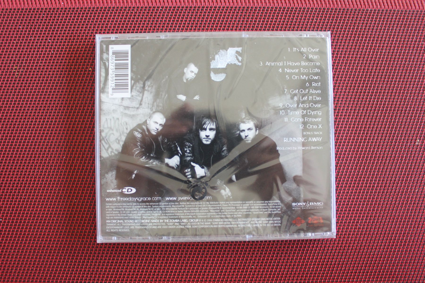 CDs: THREE DAYS GRACE "ONE-X" CD NEU (844) – Neuf avec emballage d'origine à Geroldswil par CD-Verkauf-2022 1
