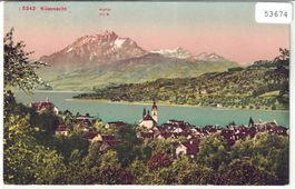Küssnacht - Generalansicht - Litho