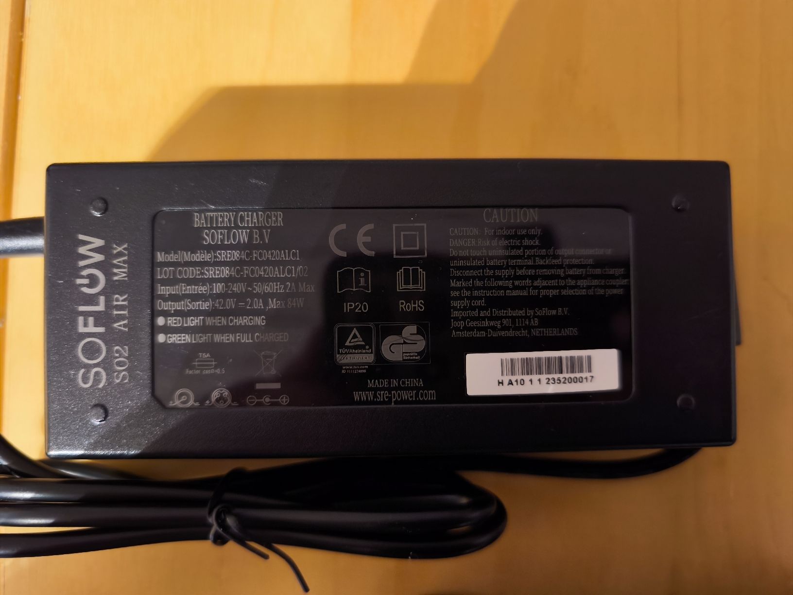 Soflow Caricabatterie: Ladegerät Soflow E-Scooter Netzteil neuwertig – Nuovo (secondo la descrizione) da Hägglingen venduto da zonck_65 3