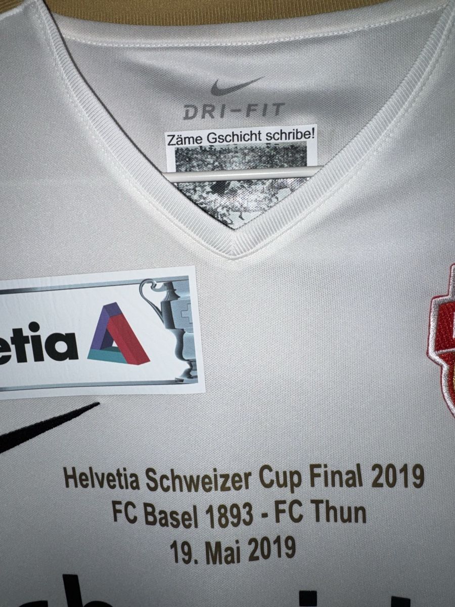 Canottiere & Pantaloni: FC Thun Cupfinal Shirt Hediger - sehr rar ! – Nuovo (secondo la descrizione) da Thürnen venduto da Ottoman_Turks69 3