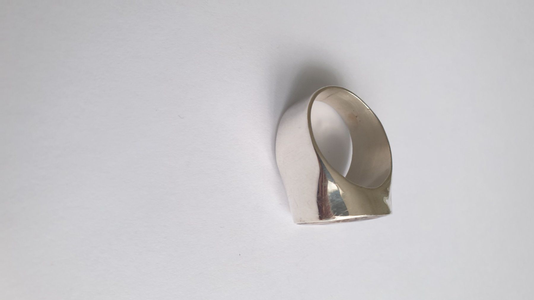 Ringe: Silberring mit mechanischen Uhrwerk hand made – Gebraucht aus Wettingen von Hc41 2