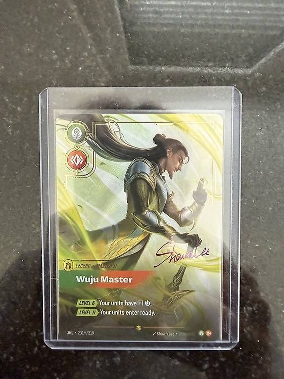 Riftbound - Master Yi, Wuju Master (V.3 - Signed Showcase) (Gebraucht ...
