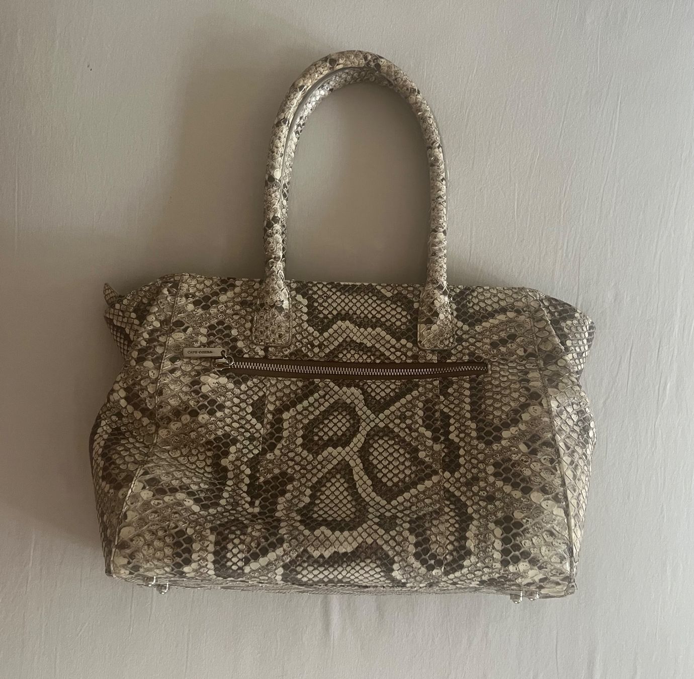 Sacs femmes: Handtasche von CAPE COBRA aus echtem Pythonleder - WIE NEU! – Neuf (Voir description) à Uitikon Waldegg par Voile 1