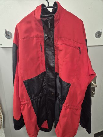 Jonsenred Jacke, Rot/Schwarz, Grösse XL, Top Zustand