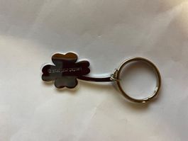 Porte-clés Loterie Romande trèfle NEUF, métal