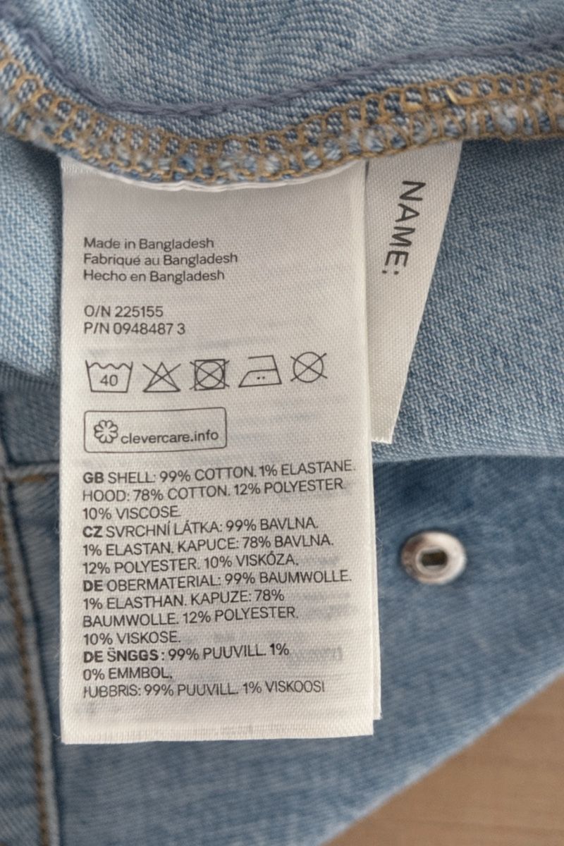 H&M Giacche & Cappotti: VESTE EN JEAN À CAPUCHE ENFANT – Nuovo (secondo la descrizione) da Lausanne venduto da mar_6snp 3