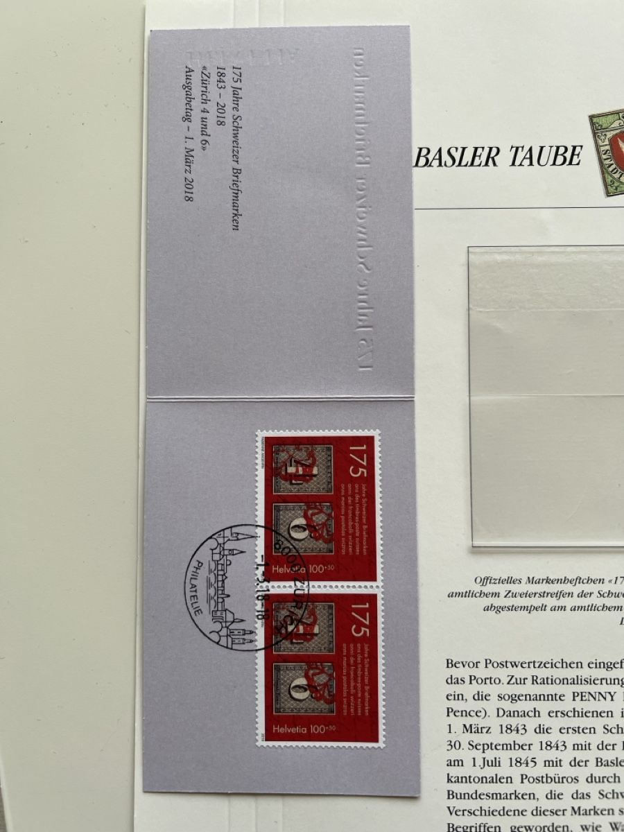 Tutti i francobolli: 175J CH-Briefmarken – Usato da Glattbrugg venduto da Artos67 1