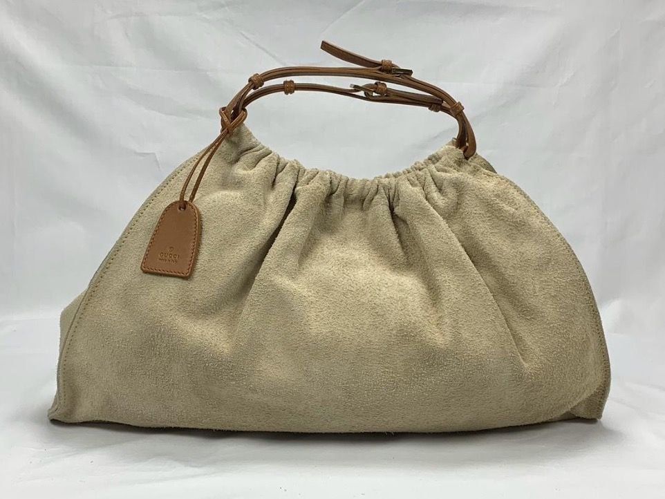 Gucci Borse da donna: Gucci Vintage suede Bag – Usato da Zürich venduto da Naebeli