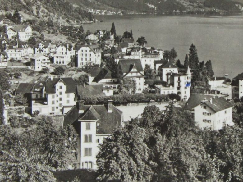Ansichtskarten: WEGGIS LU AK 1949 – Gebraucht aus Ettingen von Hausi4711 1