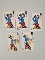 5x Globi Swisscom Taxcards / Telefonkarten