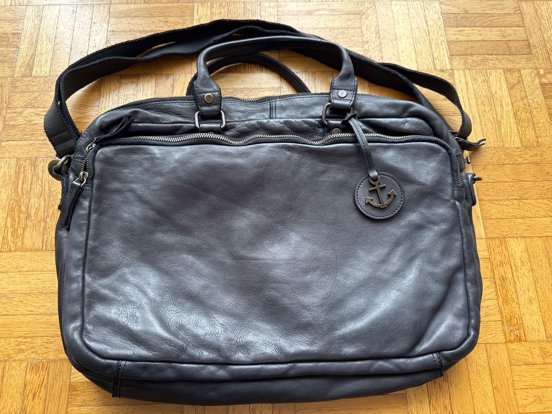 Valigie & Borse: Harbour 2nd Jonathan Laptop Tasche Leder 47 cm – Usato da Winterthur venduto da britsi