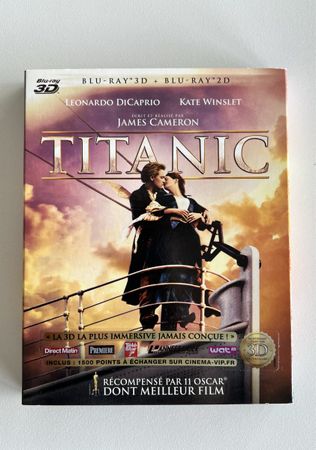Blu Ray 3D Titanic James Cameron
