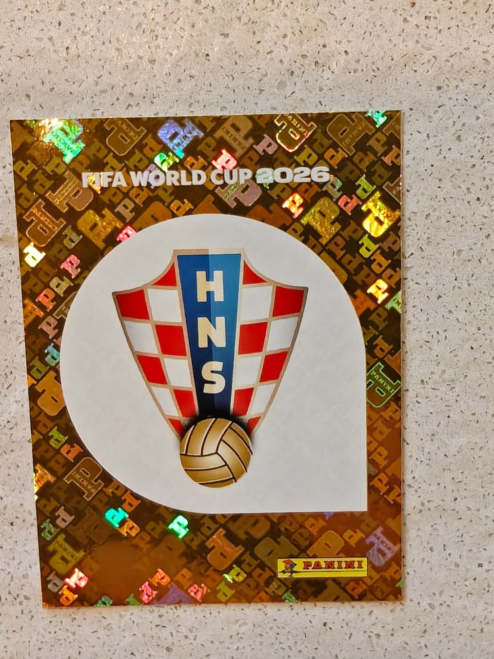 Panini Carte collezionabili: Panini Sticker WM 2026: Logo CRO 1 – Nuovo (secondo la descrizione) da Zofingen venduto da Mak2