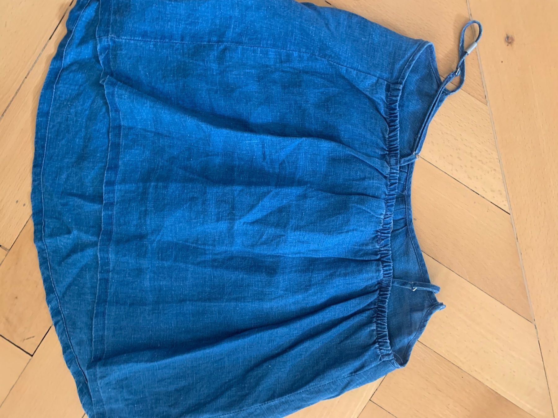 Mango Top: Top Lin Mango XS Bleu jeans – Usato da Küssnacht am Rigi venduto da FFKA 1