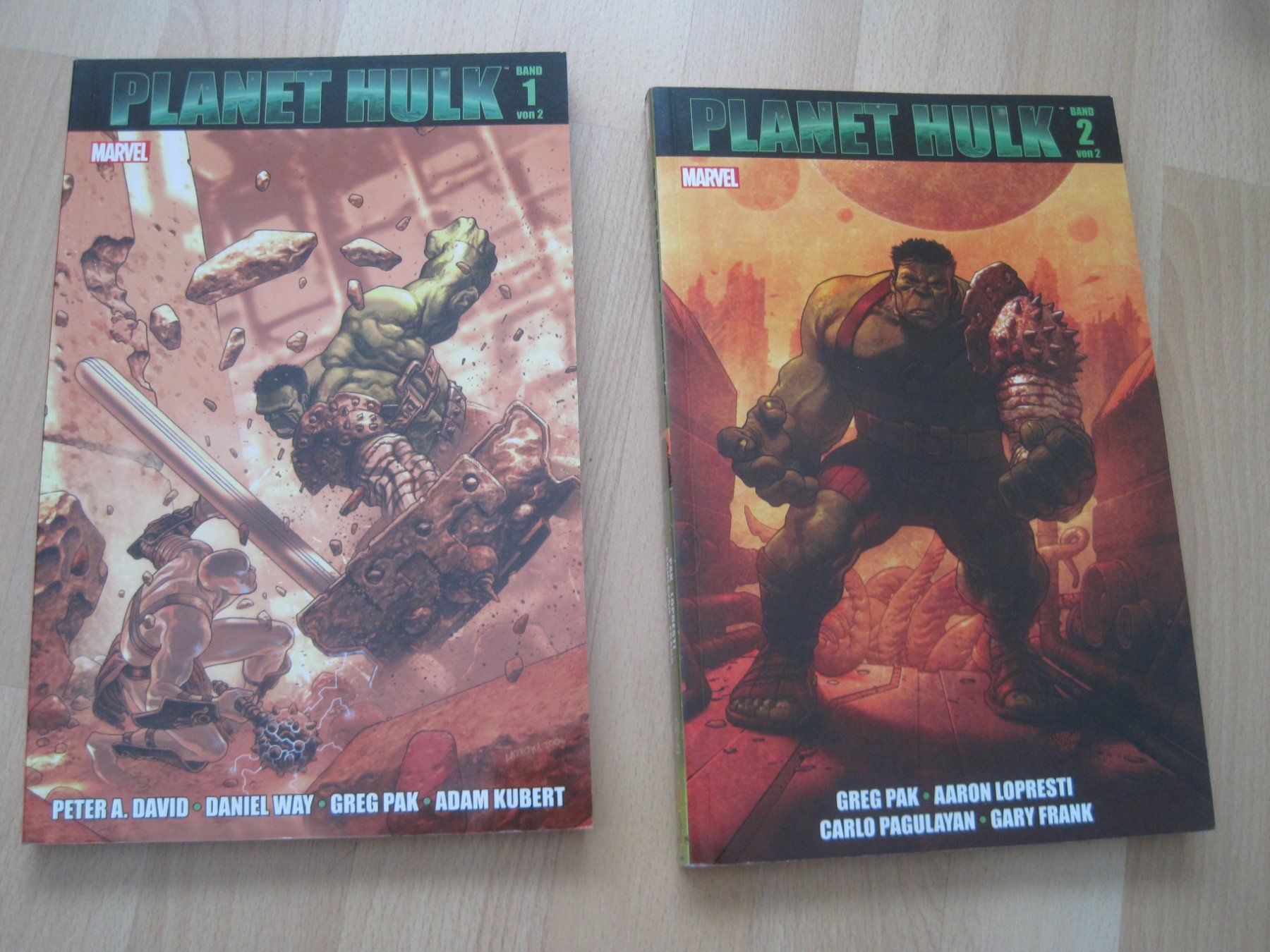 Fumetti: PLANET HULK Band 1 & 2  Panini Comic selten – Usato da Gossau SG venduto da Noryflory