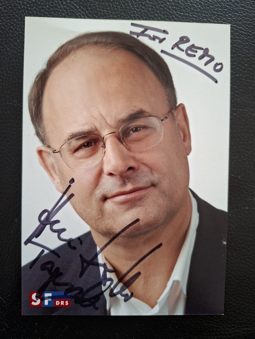 Autografi: Heiri Müller Tagesschau Autogrammkarte SRF – Usato da Thun venduto da wuschu