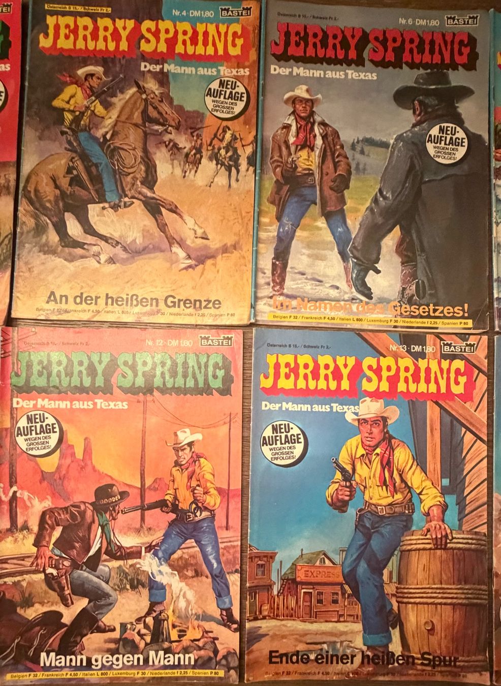 BD: Jerry Spring 10 Comic Hefte Der Mann aus Texas Top Zustand – D'occasion à Basel par forevermusic 2