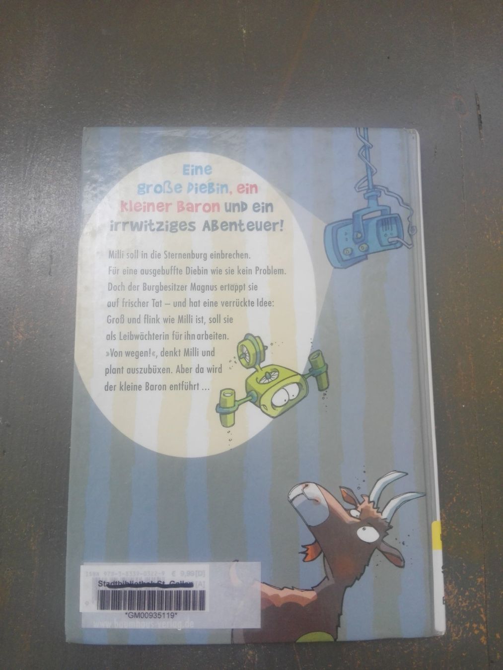 Libri: Milli & Magnus - Der verschwundene Baron – Usato da St.Galllen venduto da elkaphone 8