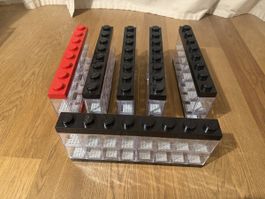 6 x Lego Minifigure Display Case
