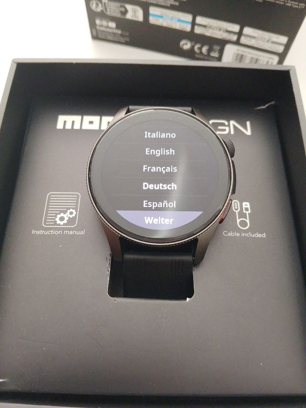 Smartwatch: Neue Momo Design SmartWatch alles dabei  – Nuovo e nell'imballaggio originale da Biel/Bienne venduto da Vintage-timearts 1
