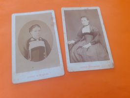 SCHWIIZER FRAUE DAZUMAL - 2 JUNGI i TRACHT - THUN