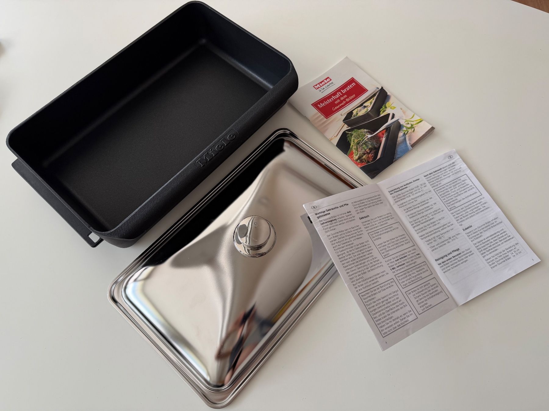 Padelle: Gourmet Bräter Miele + Deckel – Nuovo (secondo la descrizione) da Bottighofen venduto da kre_w57b