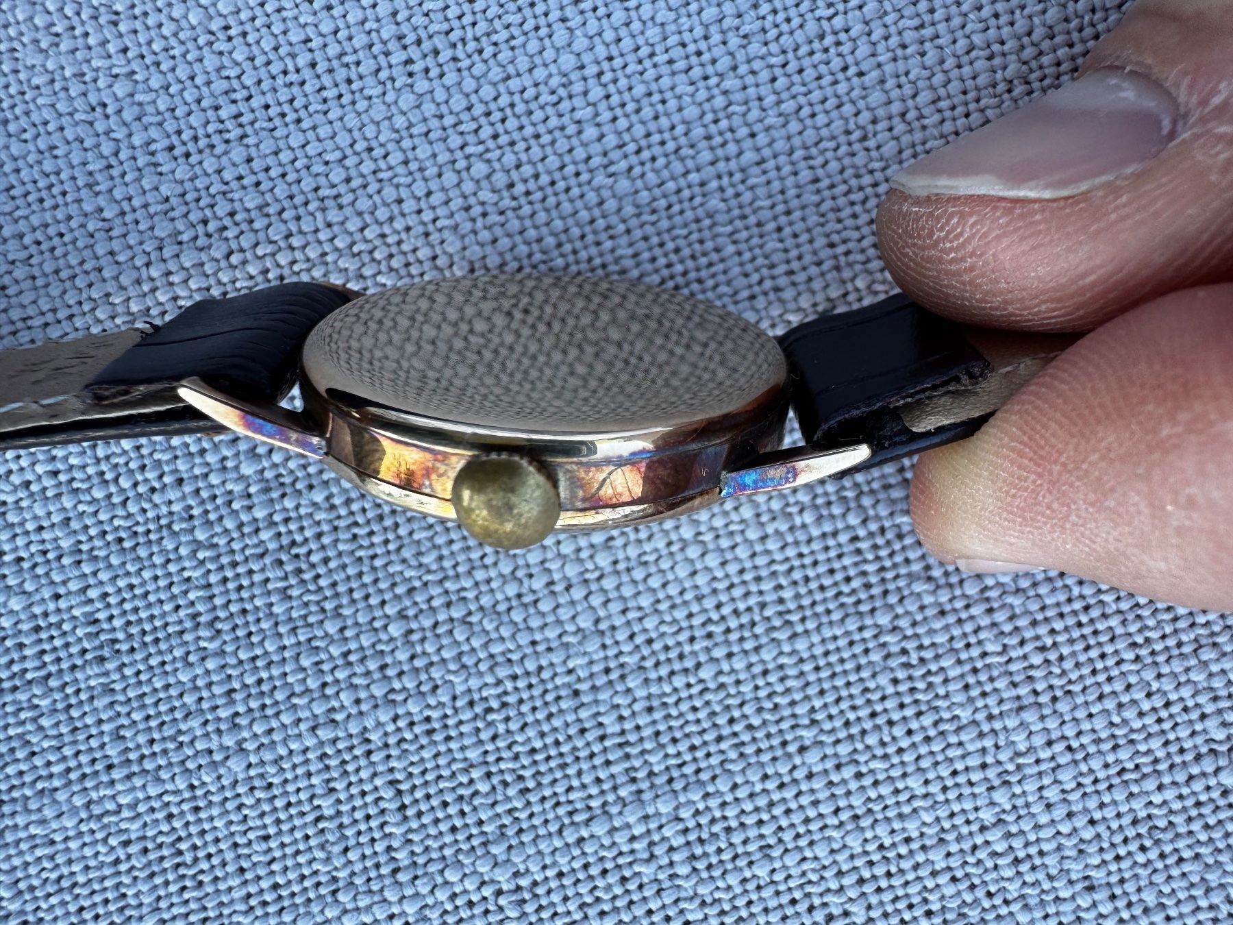 IWC Orologi: IWC 14k Massivgold cal. 83 "Hermet" – Usato da Satigny venduto da leo_wh92 3