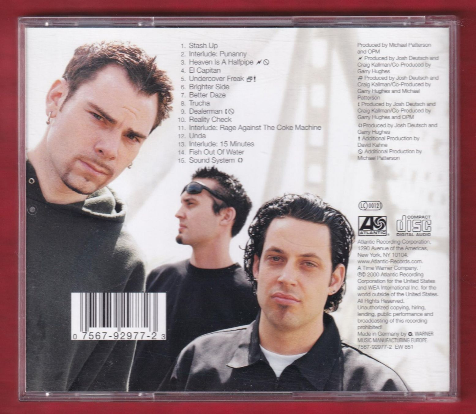 CDs: OPM - Menace To Sobriety (CD) – Gebraucht aus Zürich von Pfluftl2000 1