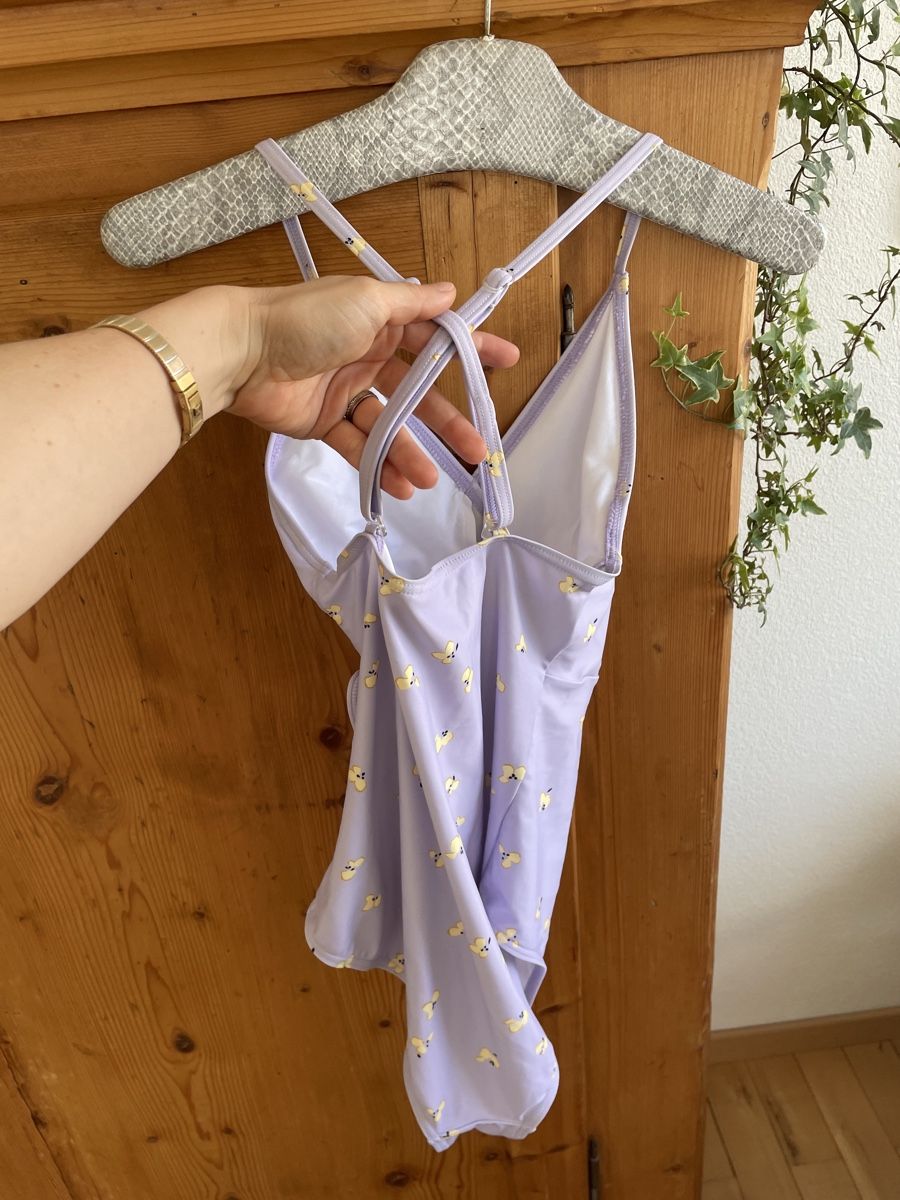 Badekleider & Bikinis: Badeanzug | Nümph | Blumenmuster | Lavendel Gr S | neu – Neu (gemäss Beschreibung) aus Zürich von samira12382 2