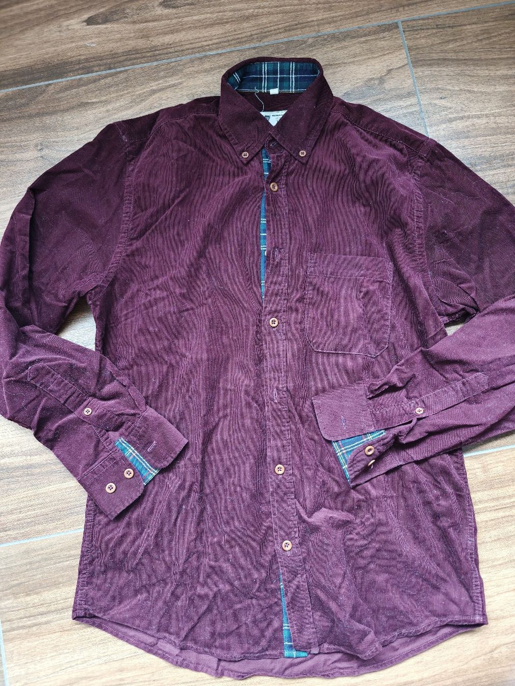 Camicie: Bordeauxrotes Warren & Parker Hemd, Gr. S – Nuovo (secondo la descrizione) da Attinghausen venduto da icelebrindal2