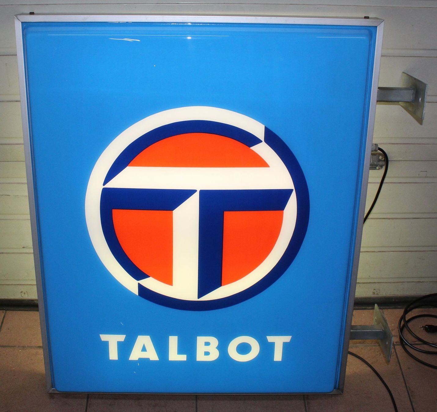 Talbot Ecriteaux: TALBOT Leuchtreklame – D'occasion à Lüchingen par Aw67 1