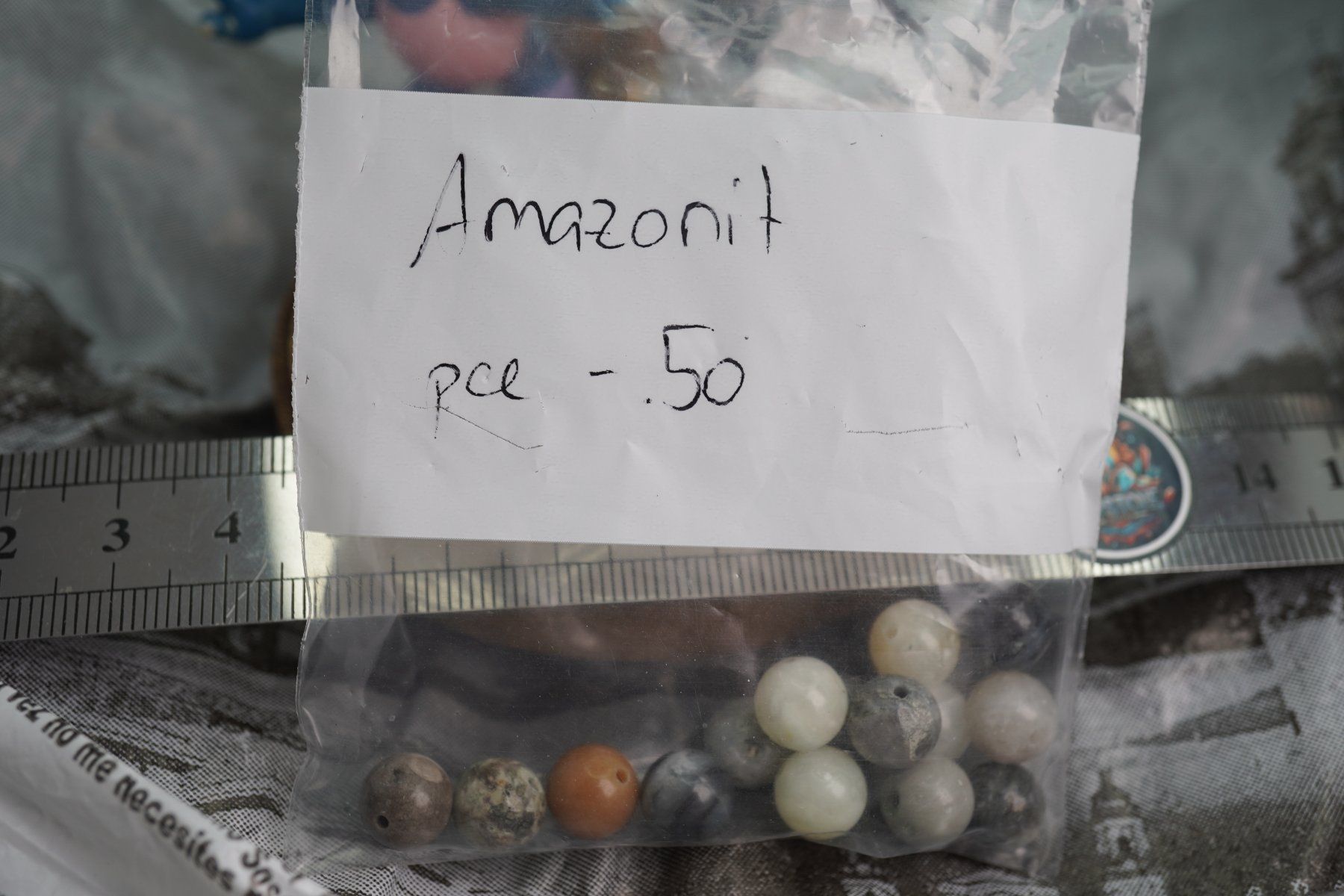 Minerali & Pietre curative: Amazonit Kugel Gelocht  Resten   ab  1.-   gratis Versand – Nuovo e nell'imballaggio originale da Eschenbach SG venduto da topstone 1