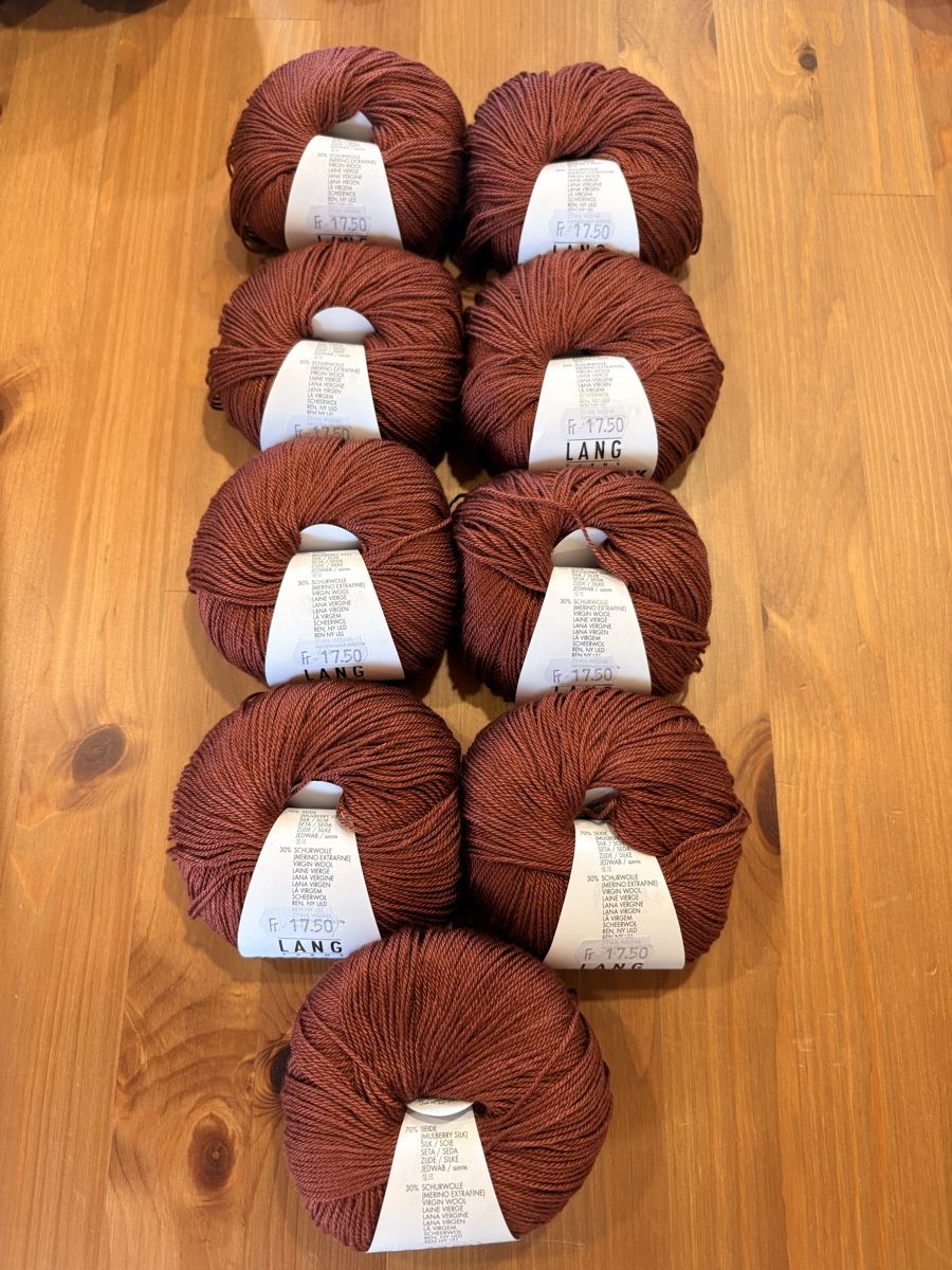 Kordeln & Faden: Lang Classic Silk 9x rouille – Neu und originalverpackt aus Bex von eli_2kgy