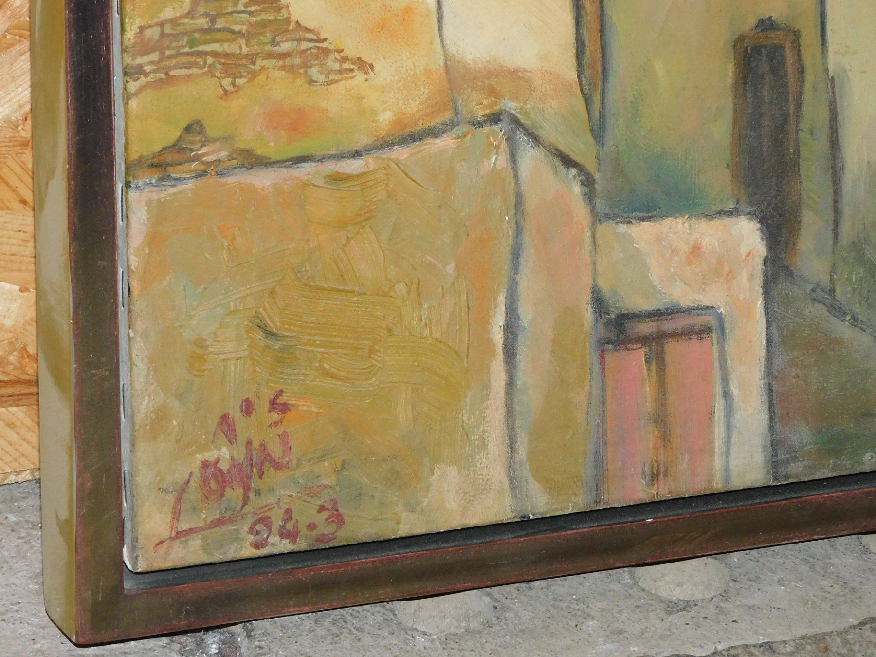 Dipinti: Kunst abstrakte Kunst Ölbild - Gemälde signiert – Usato da Sursee venduto da 76 1