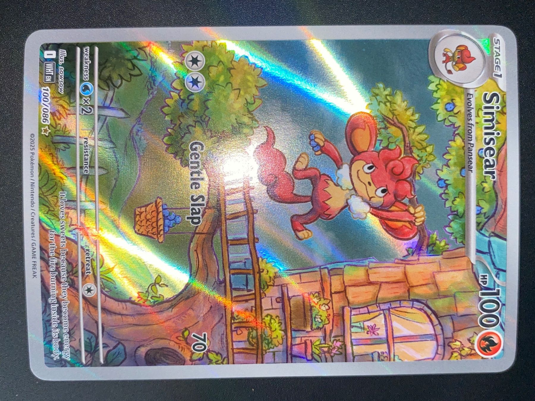 Pokémon Sammelbilder & Trading cards: Simisear (100/086) - Wild Force - NM+ - EN – Neu (gemäss Beschreibung) aus Yverdon-les-Bains von Prismea 1