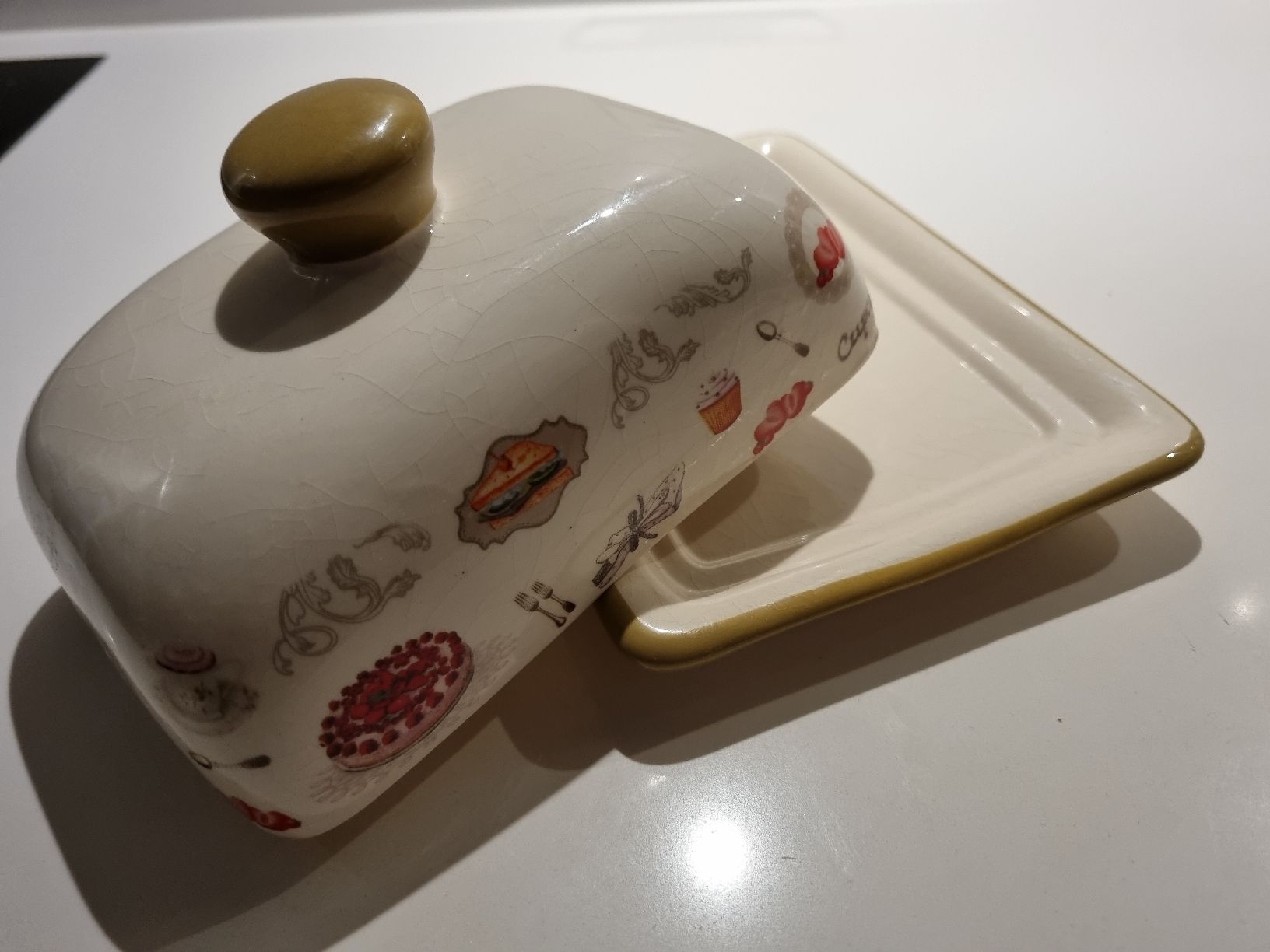 Sonstiges Geschirr: Butterdose L.17,5 B.13 cm – Gebraucht aus Steinen von turbogeiss99 2