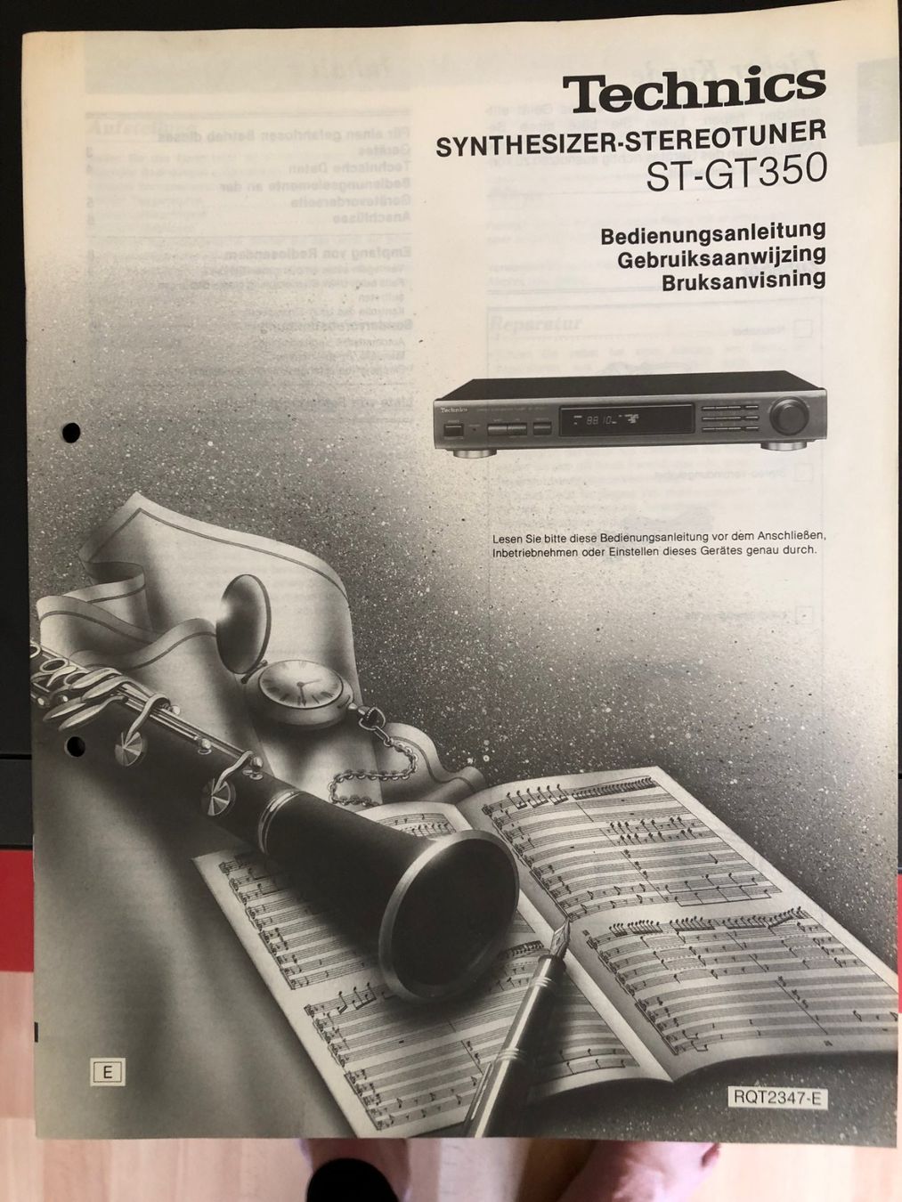 Technics Radios: Tuner Technics ST-GT350 – Gebraucht aus Widen von Himan 1